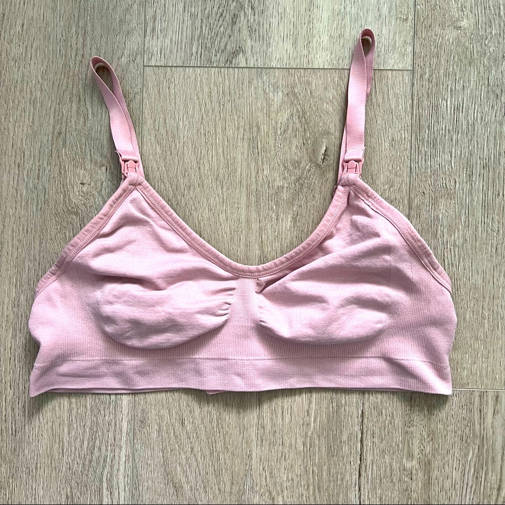 Pink Nursing Bra- XL.
